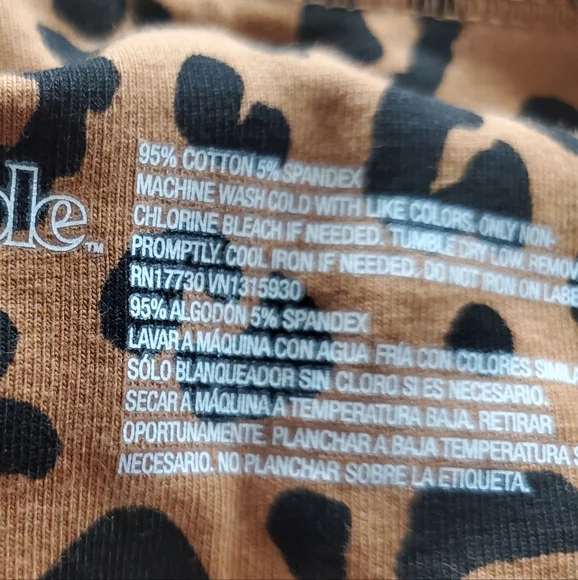 NWT Wild fable Brown cheetah print leggings Various sizes  Available ♥️ - Picture 6 of 11